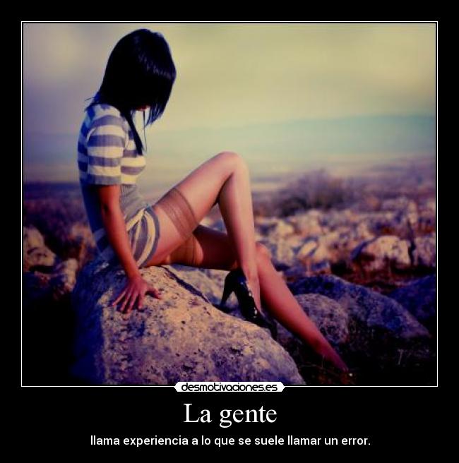 La gente -