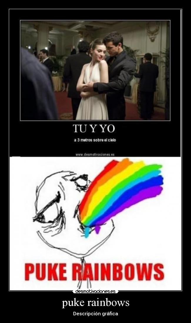puke rainbows - Descripción gráfica