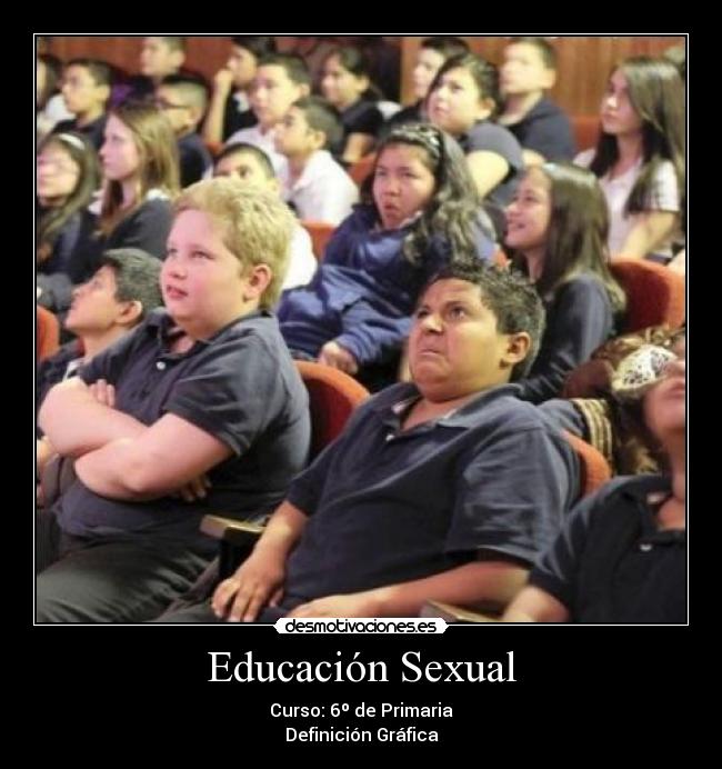 Educación Sexual - Curso: 6º de Primaria
Definición Gráfica