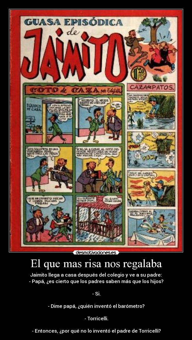 El que mas risa nos regalaba - 