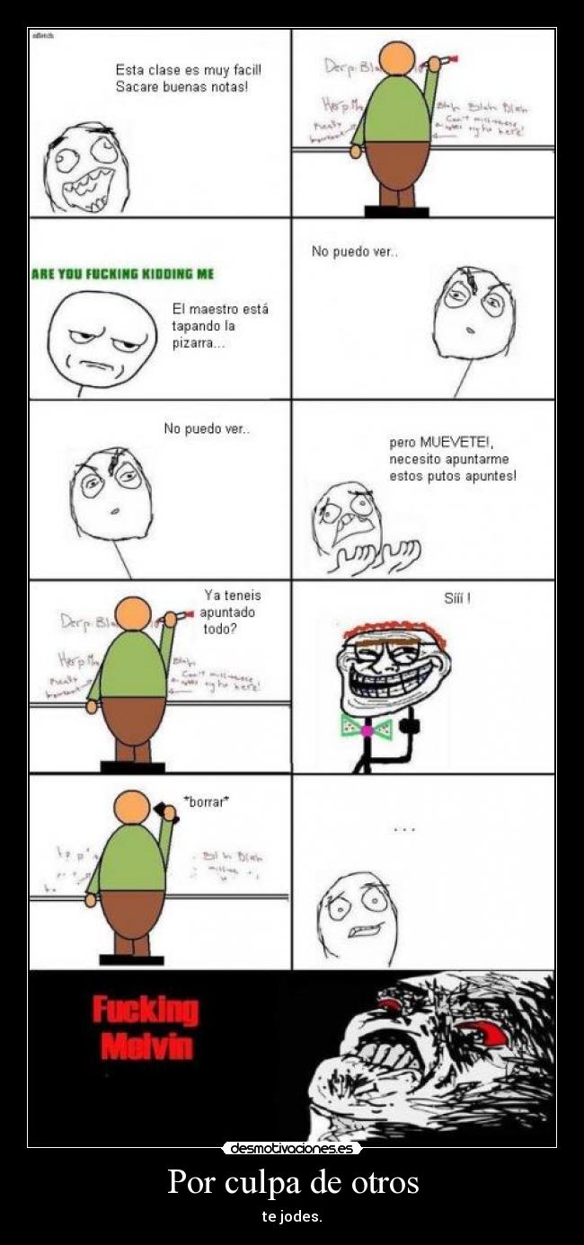 Por culpa de otros - 