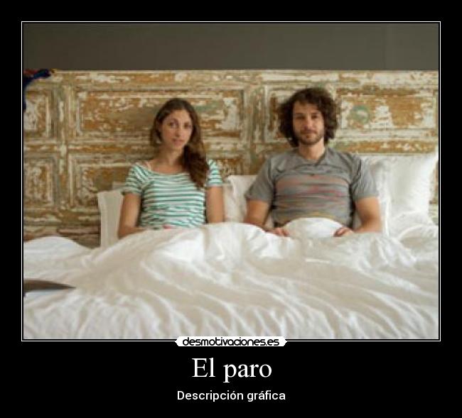 El paro - Descripción gráfica