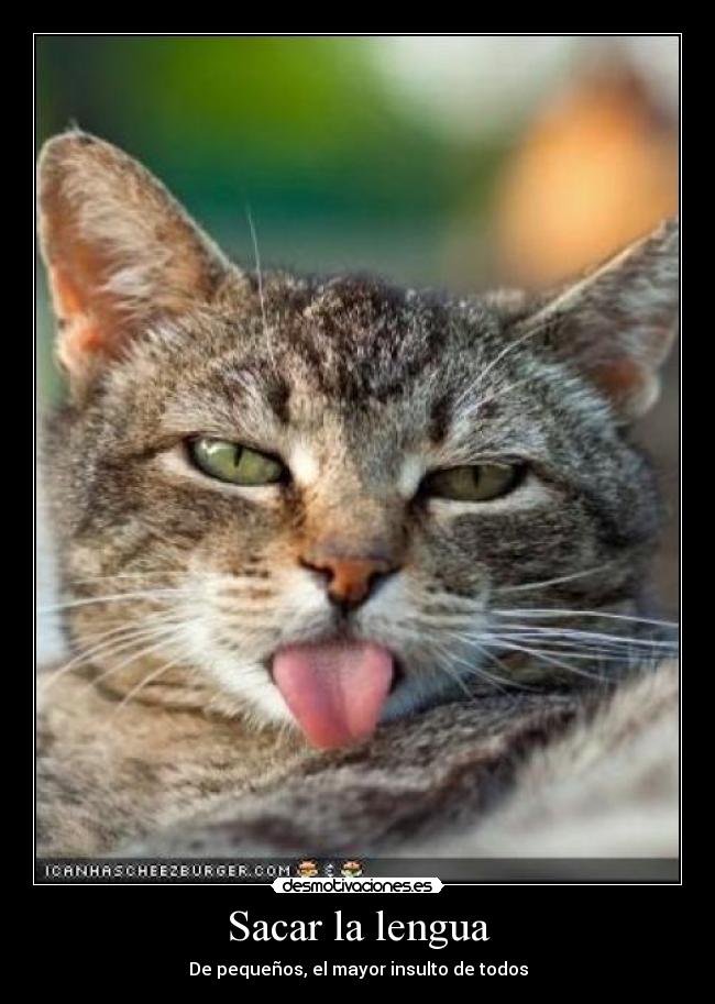 Sacar la lengua - 