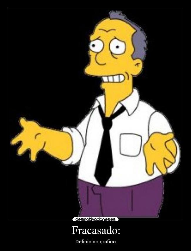 carteles fracasado desmotivaciones