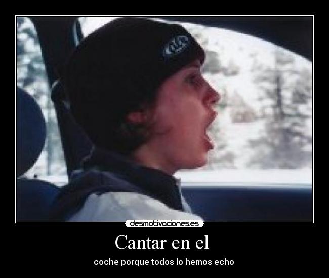 Cantar en el  - 