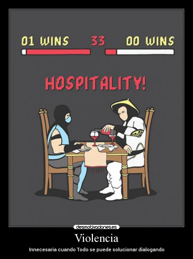 carteles mortal kombat desmotivaciones