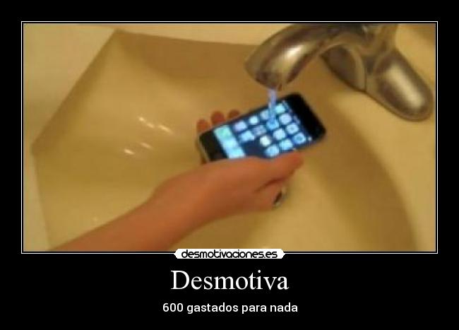 carteles iphone desmotivaciones