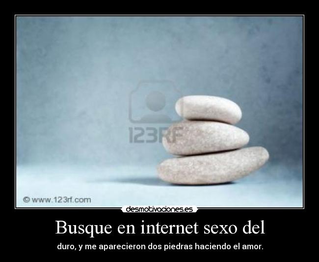 Busque en internet sexo del -