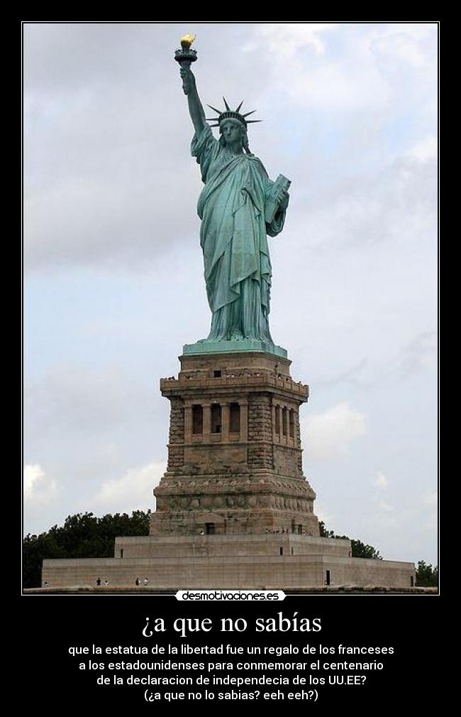 ¿a que no sabías -