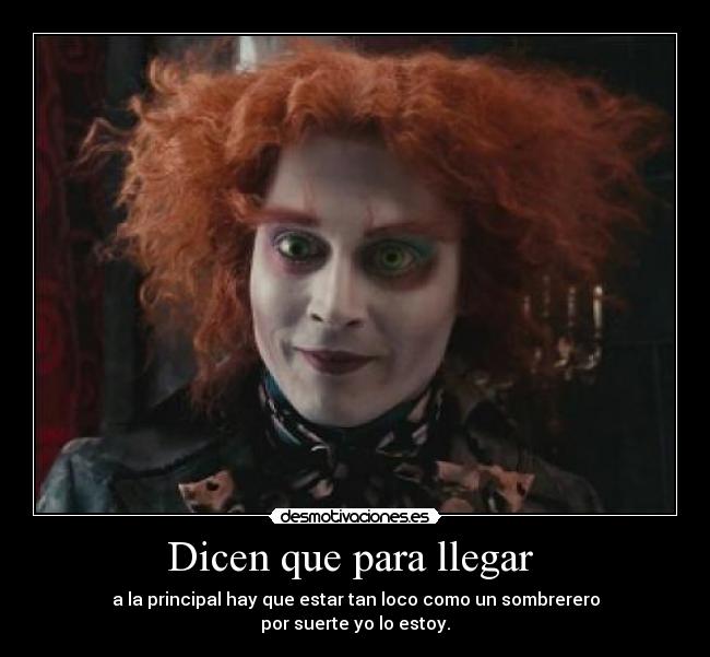 Dicen que para llegar -