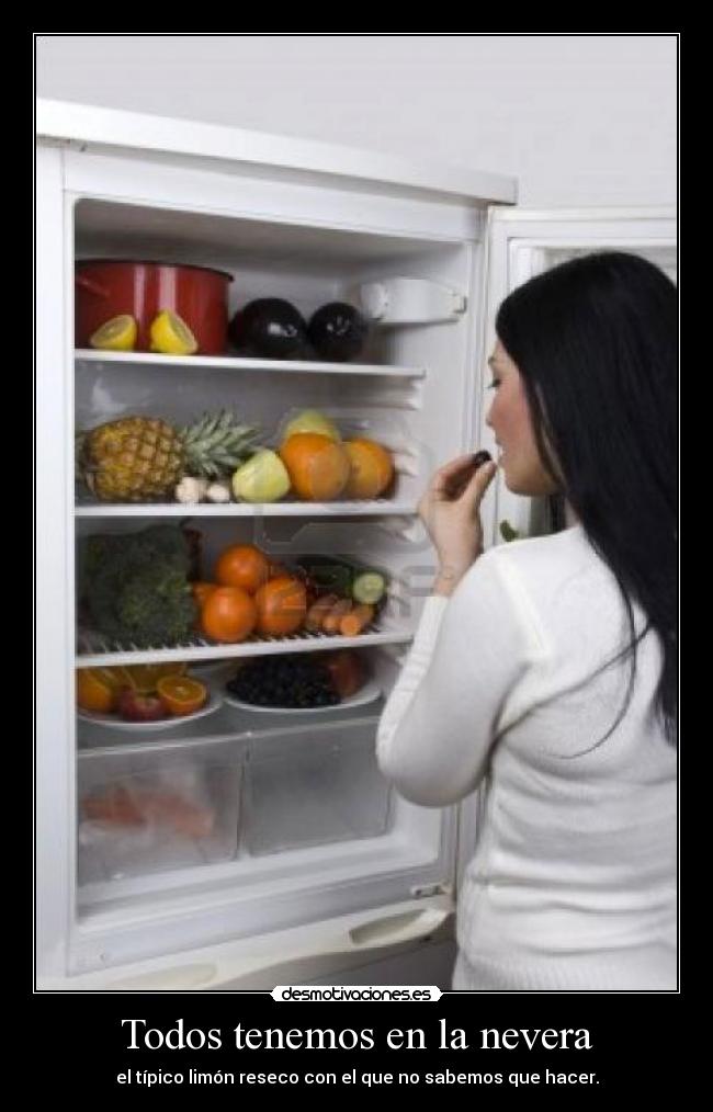 Todos tenemos en la nevera -