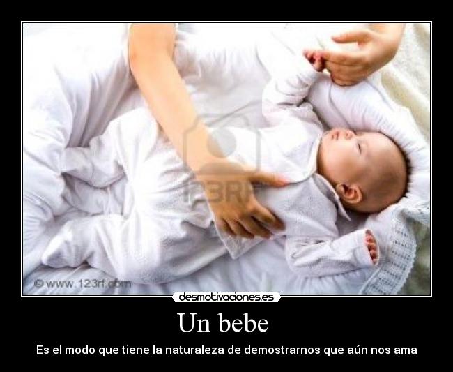 Un bebe -