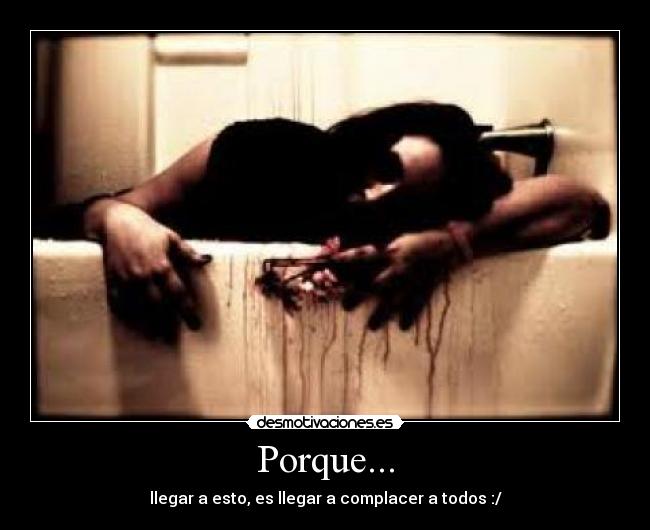 Porque... -