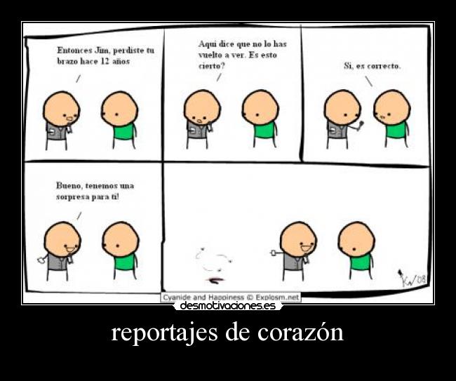 reportajes de corazón -