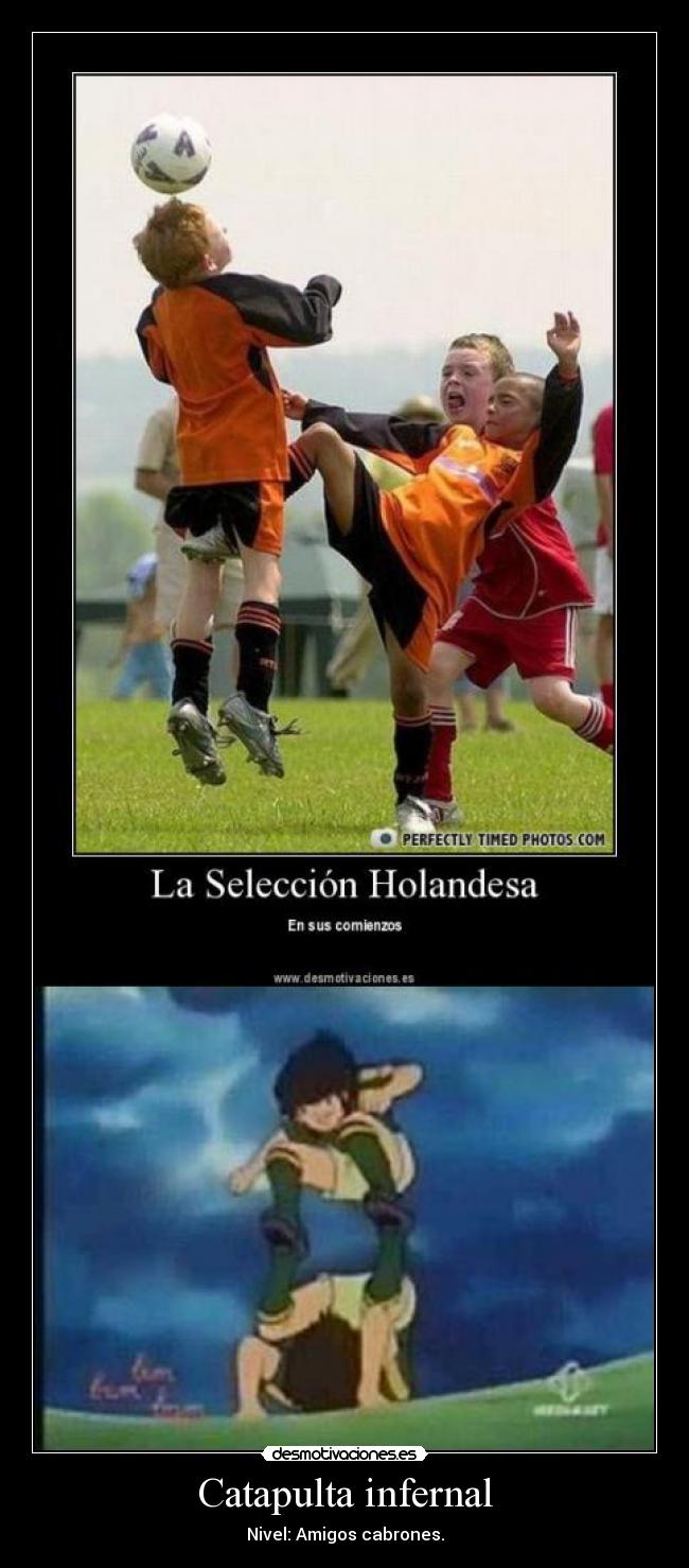 Catapulta infernal - Nivel: Amigos cabrones.