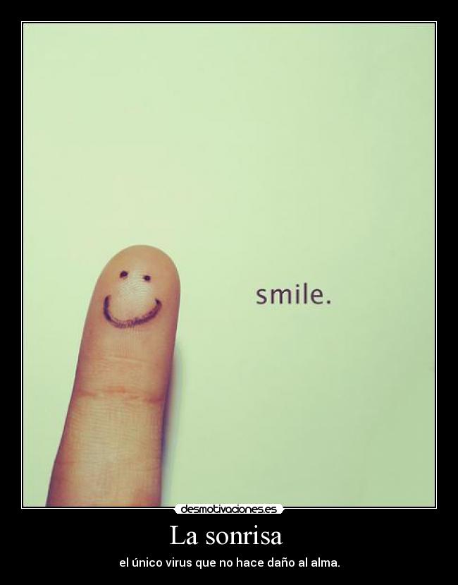 La sonrisa  - 