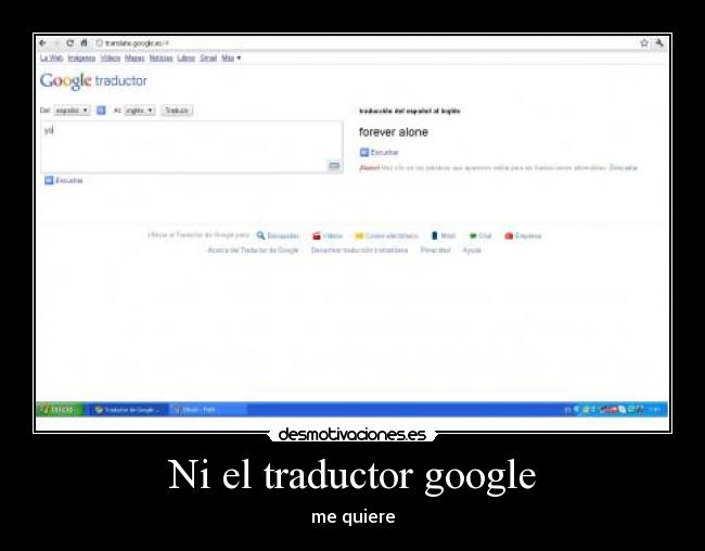 Ni el traductor google - 