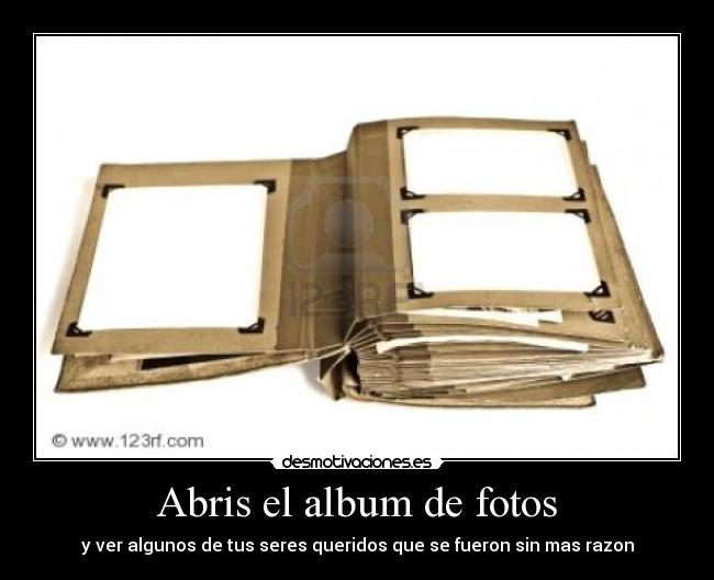 Abris el album de fotos - 