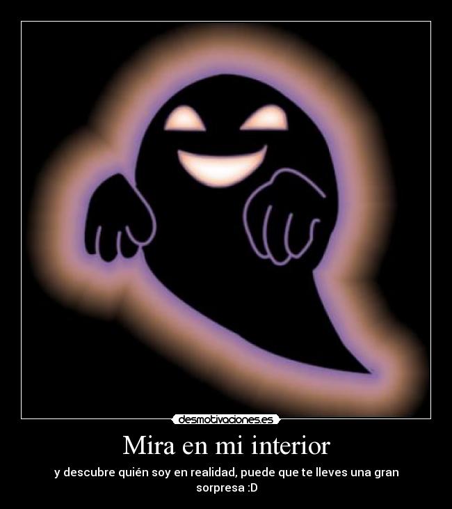 Mira en mi interior -