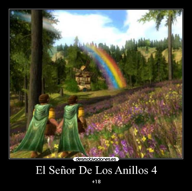 El Señor De Los Anillos 4 - +18