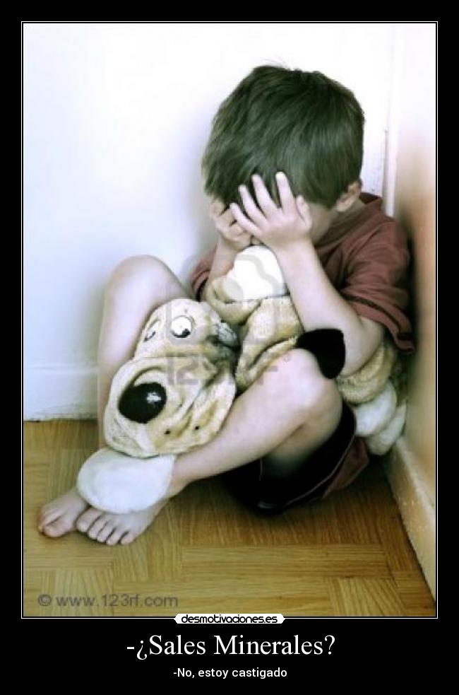 -¿Sales Minerales? - -No, estoy castigado