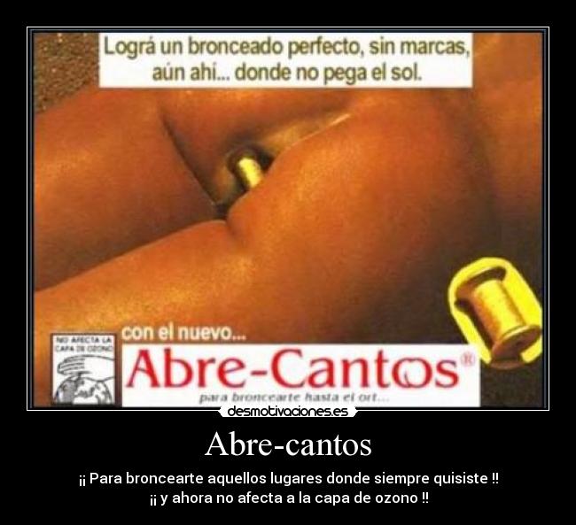 carteles abre cantos verano broncearte desmotivaciones