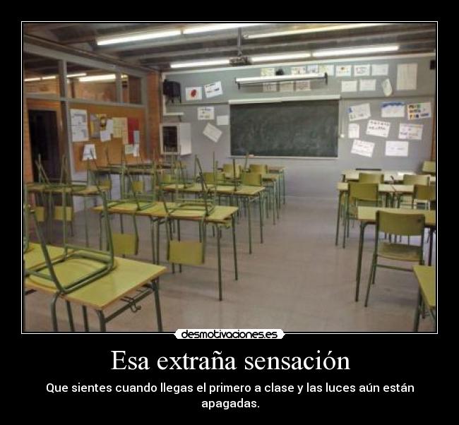 Esa extraña sensación -