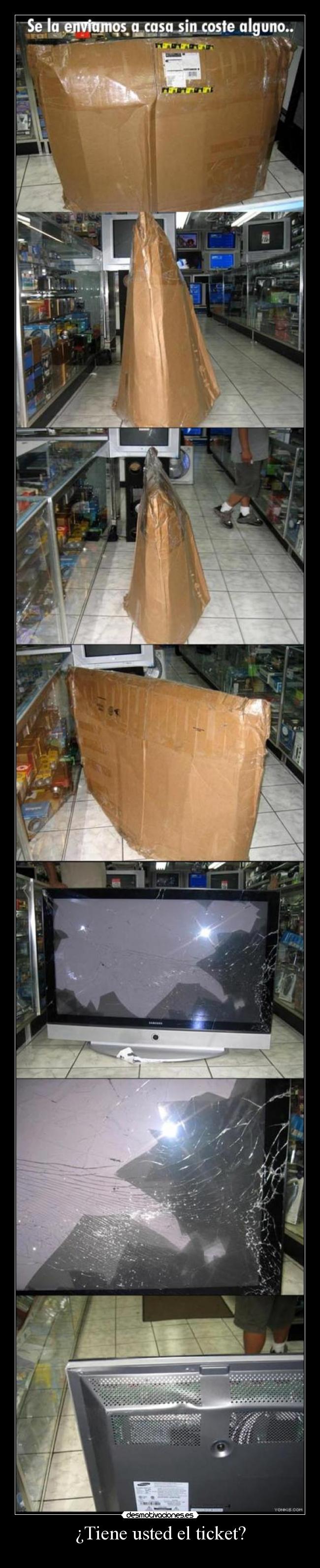 ¿Tiene usted el ticket? - 