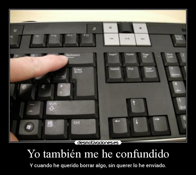 Yo también me he confundido - 