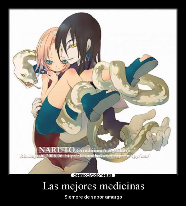 carteles orochimaru desmotivaciones