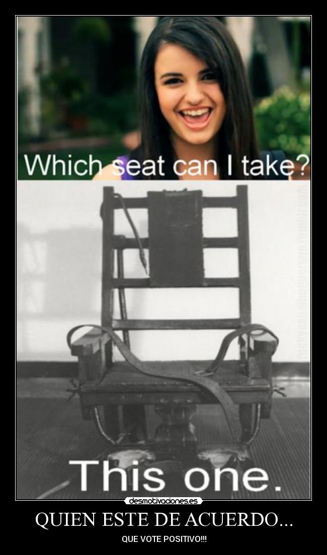 QUIEN ESTE DE ACUERDO... - 