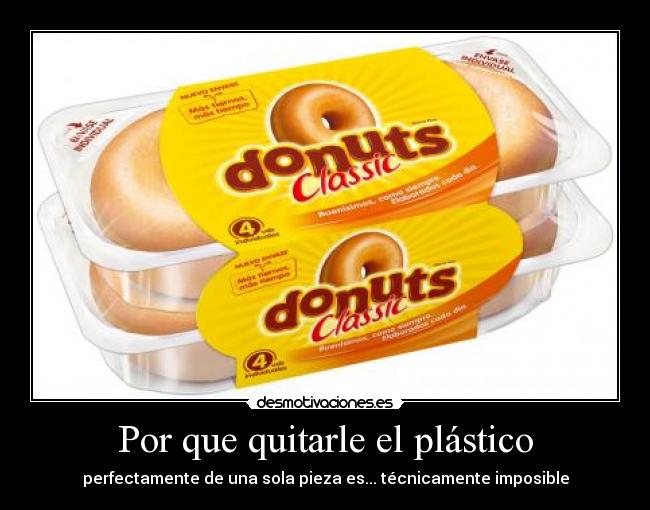 Por que quitarle el plástico -