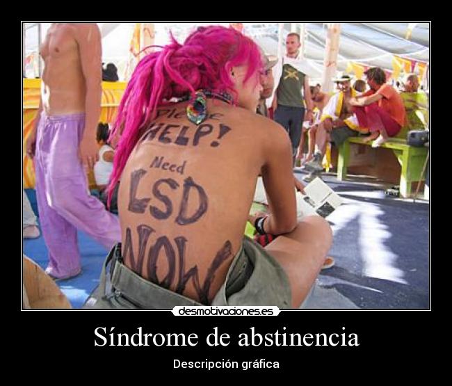 Síndrome de abstinencia -