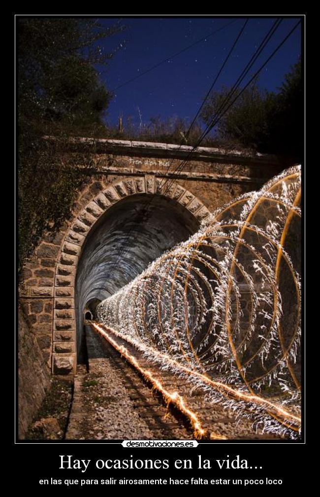 Hay ocasiones en la vida... -