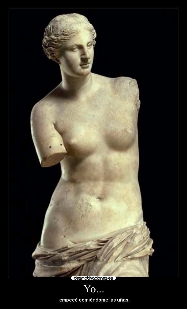 carteles venus milo unas desmotivaciones
