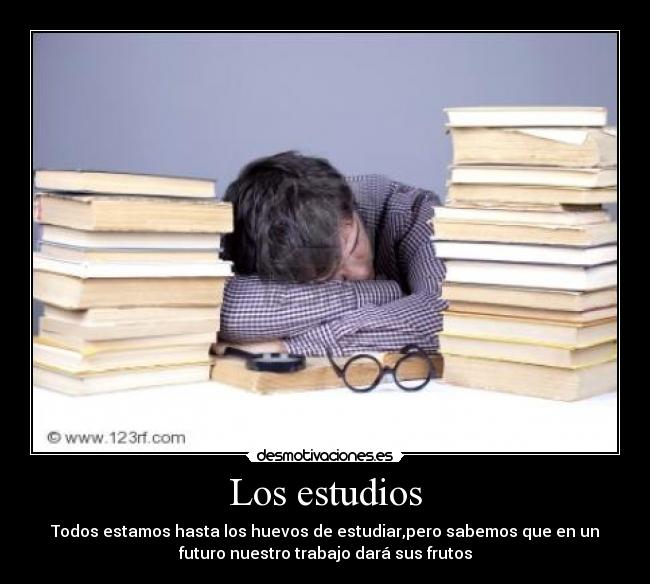 Los estudios -