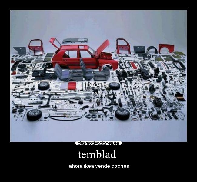 temblad - ahora ikea vende coches