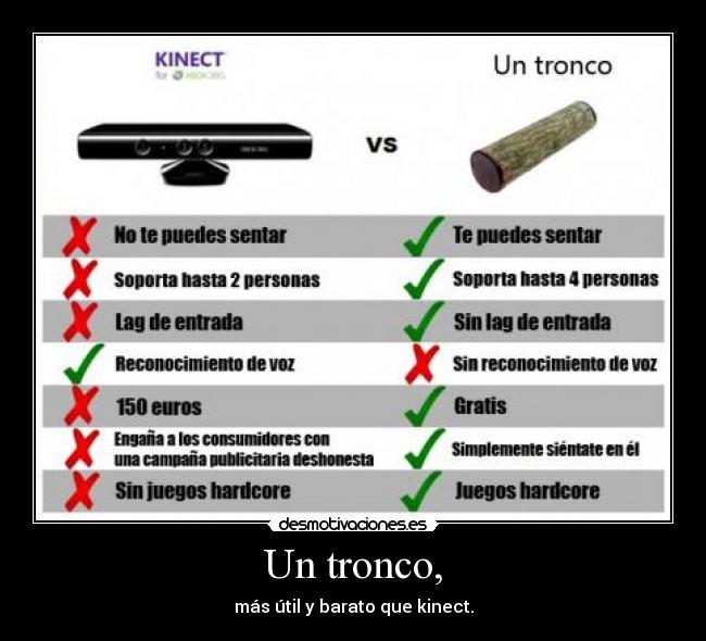 Un tronco, - 