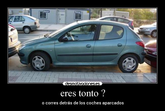 eres tonto ? -