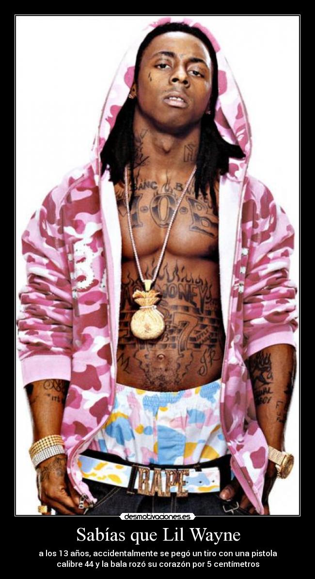 Sabías que Lil Wayne -