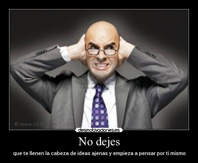 No dejes - 