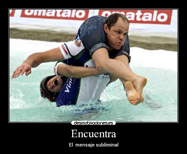 Encuentra - El mensaje subliminal