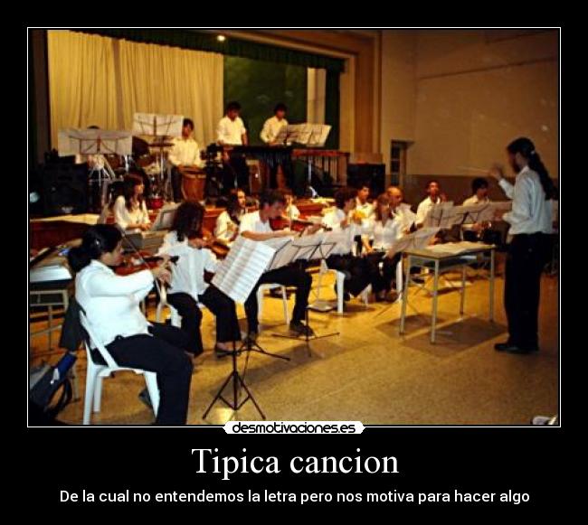 Tipica cancion - 