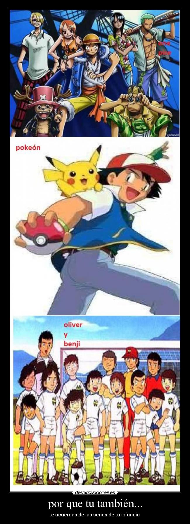 por que tu también... -