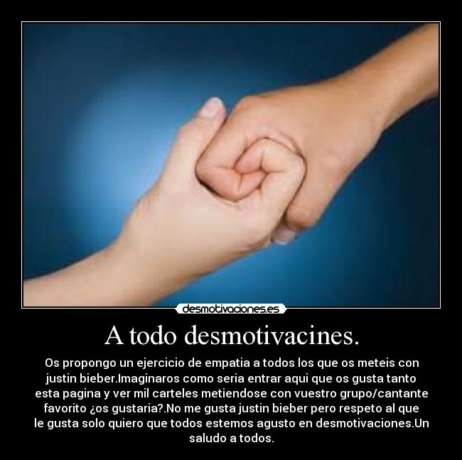 A todo desmotivacines. - 