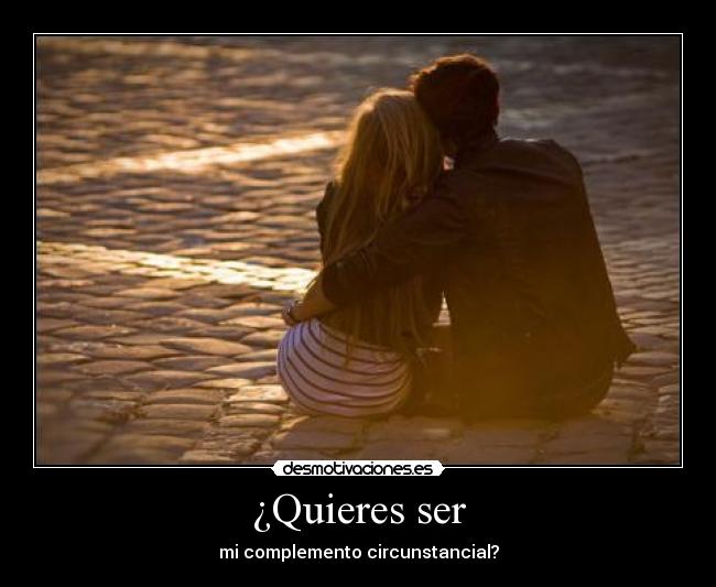 ¿Quieres ser -