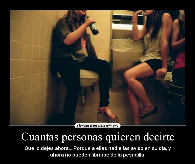 Cuantas personas quieren decirte - 