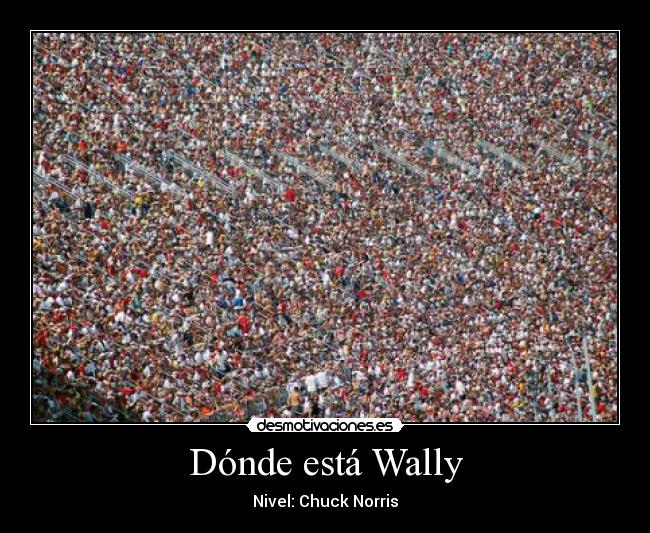 Dónde está Wally -