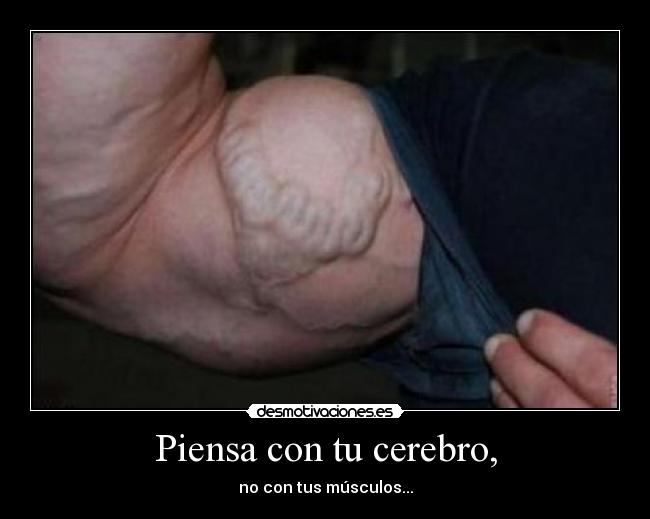 carteles musculo desmotivaciones