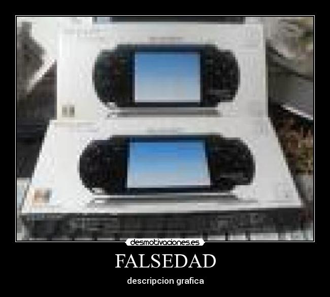 FALSEDAD - descripcion grafica